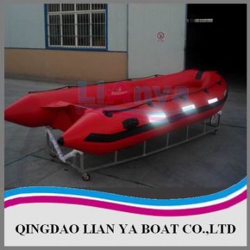 Racing Boat With Ce Rescue Boat